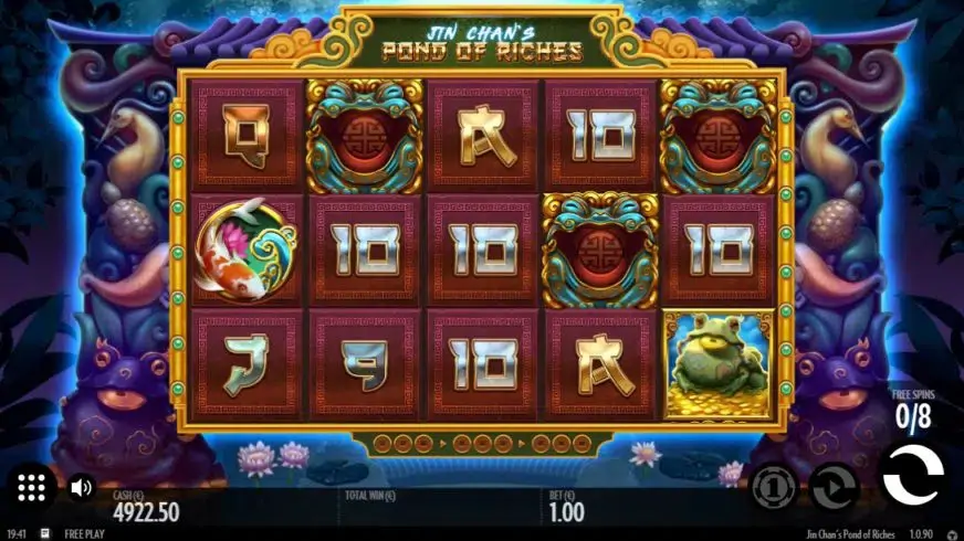 Jin Chan’s Pond of Riches slot screenshot 3