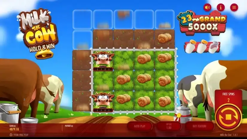 Milk The Cow slot screenshot 4