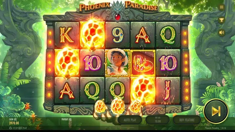 Phoenix Paradise slot screenshot 3