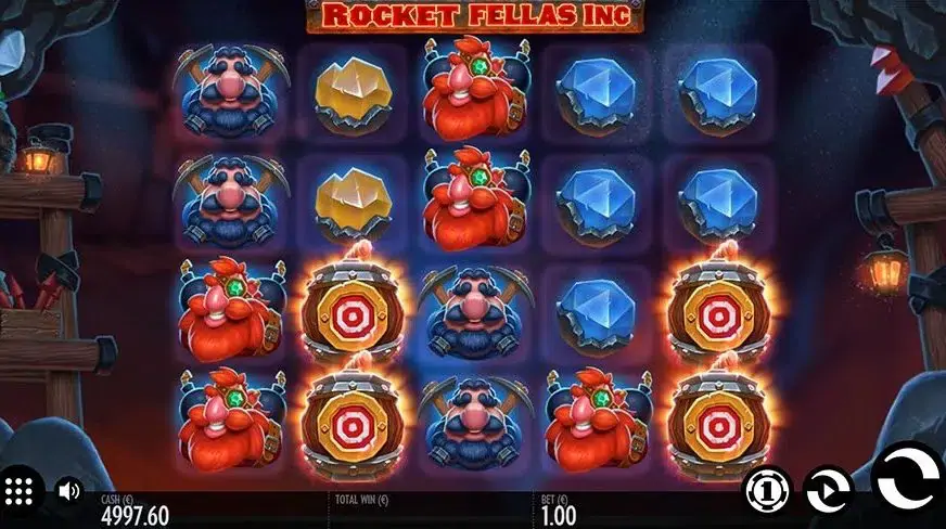Rocket Fellas Inc slot screenshot 