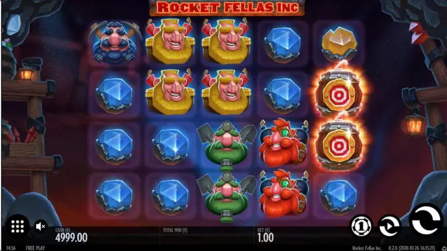 Rocket Fellas Inc slot screenshot 2