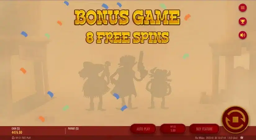 The Wildos slot screenshot 3