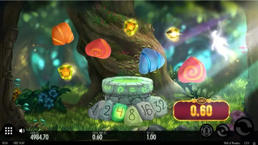 Well Of Wonders slot screenshot 3
