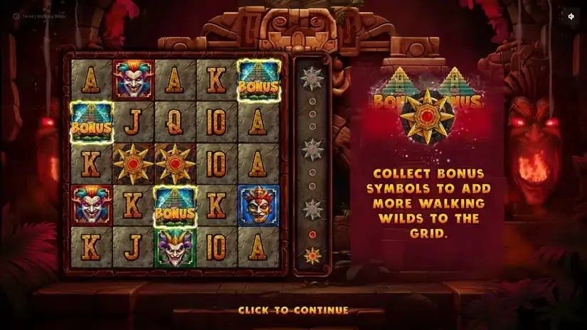 Walking Wilds slot screenshot 3