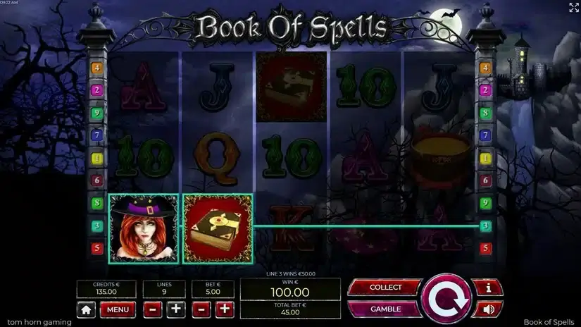 Books of Spells slot screenshot 