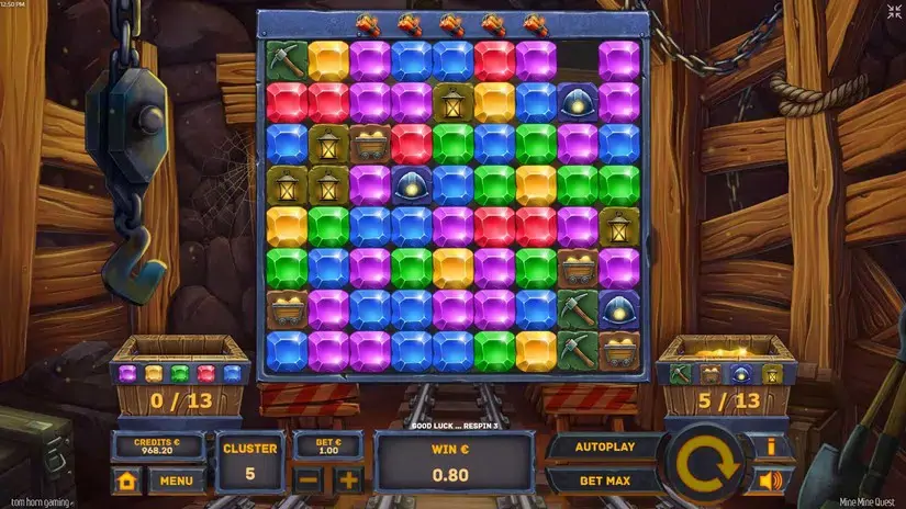 Mine Mine Quest slot screenshot 3