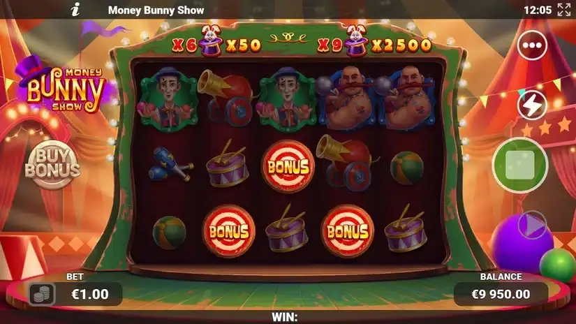 Money Bunny Show slot screenshot 3