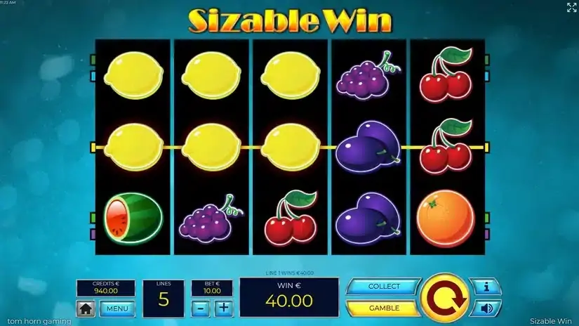 Sizable Win slot screenshot 2