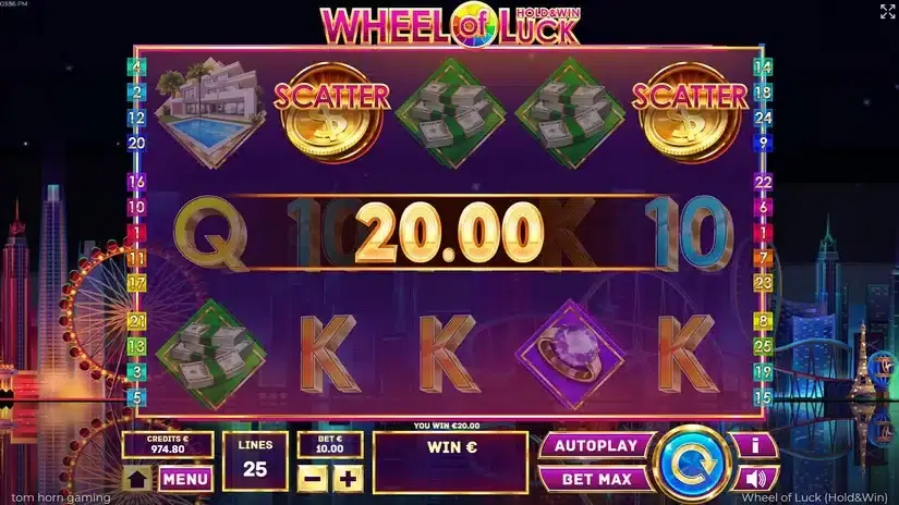 Wheel of Luck. Hold&Win slot screenshot 2