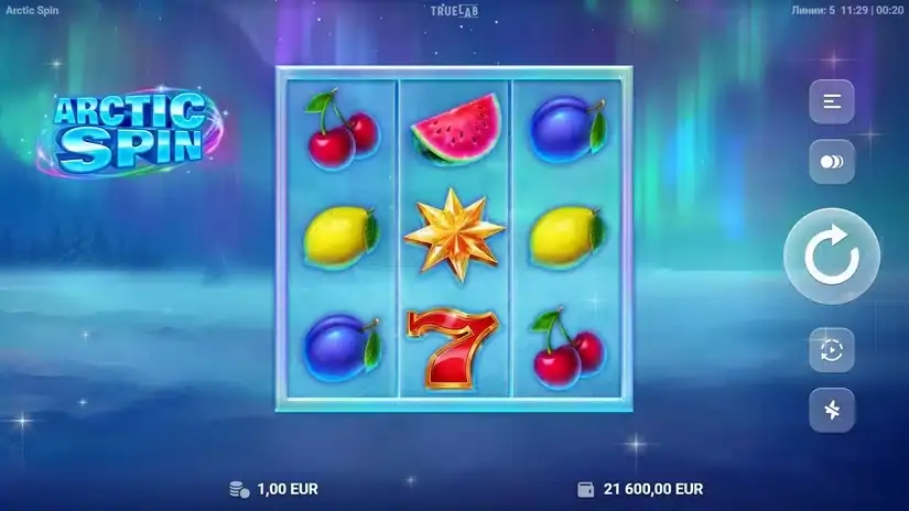 Arctic Spin slot screenshot 1