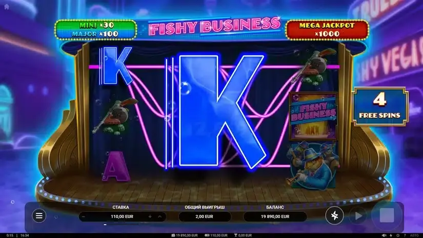 Fishy Business slot screenshot 3