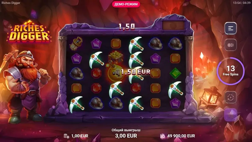Riches Digger slot screenshot 4