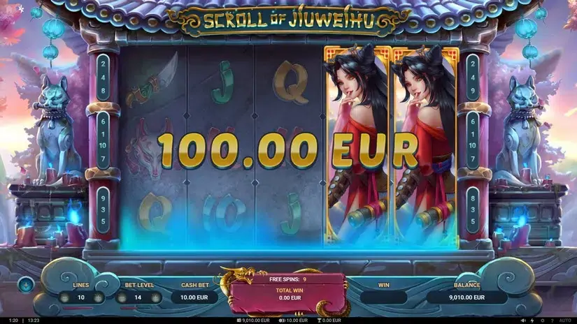 Scroll of Jiuweihu slot screenshot 4