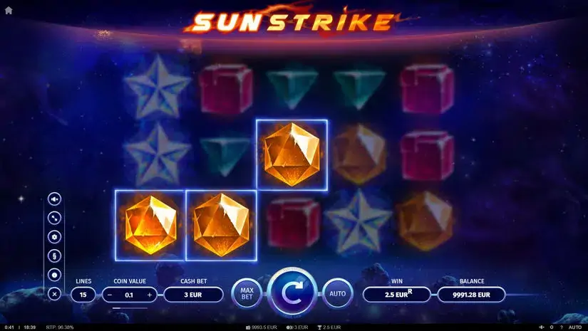 SunStrike slot screenshot 3