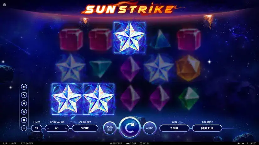 SunStrike slot screenshot 2