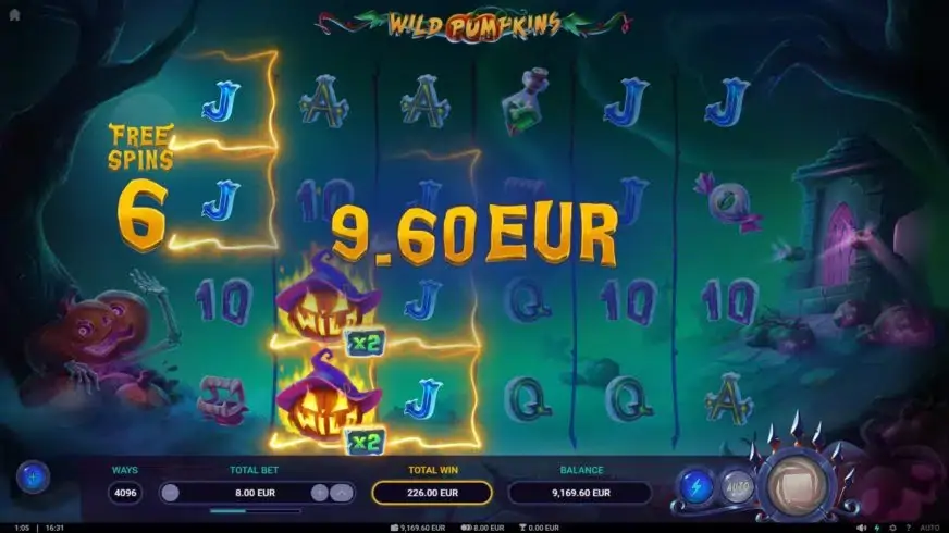 Wild Pumpkins slot screenshot 5
