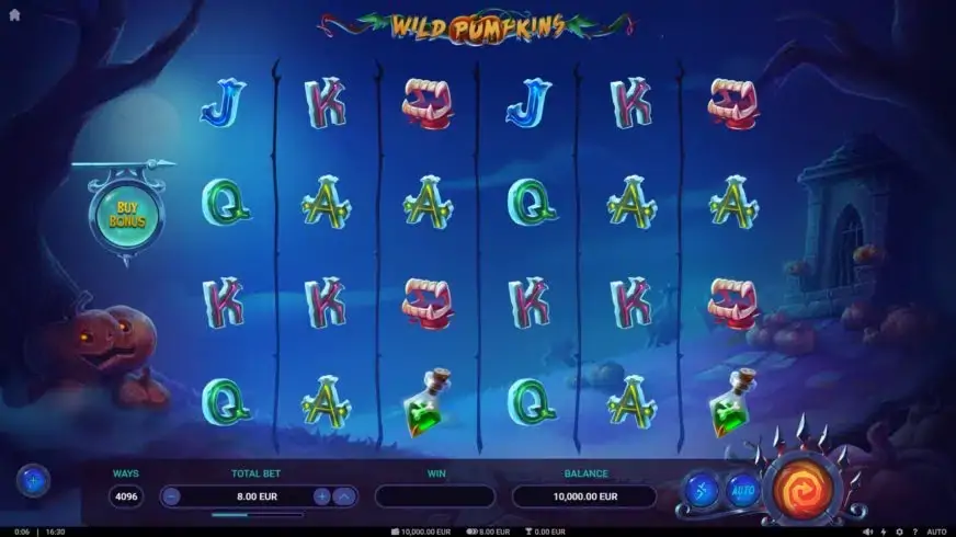 Wild Pumpkins slot screenshot 
