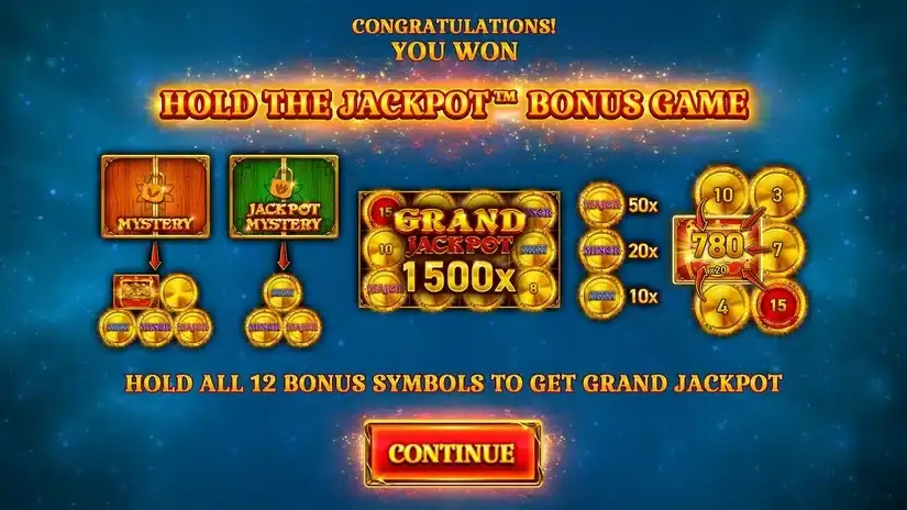 12 Coins™ Grand Gold Edition slot screenshot 3