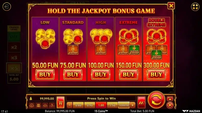 15 Coins™ slot screenshot 2