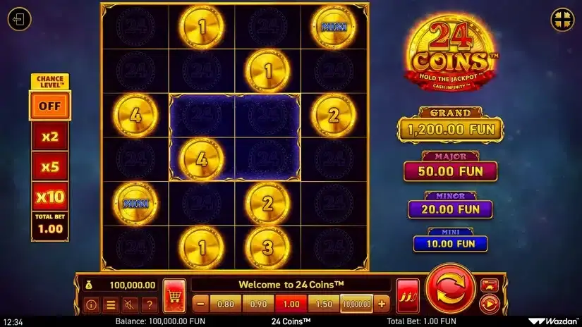24 Coins™ slot screenshot 
