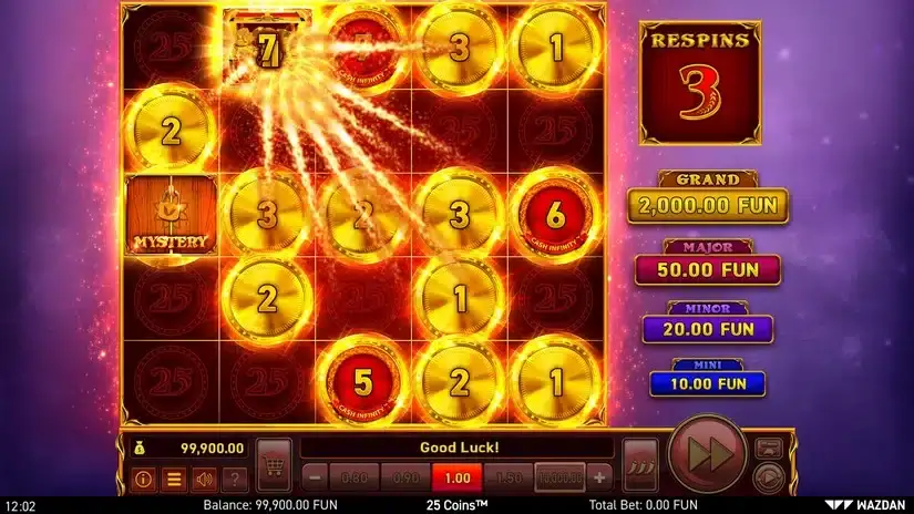 25 Coins™ slot screenshot 