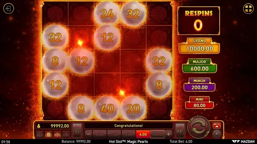 Hot Slot™: Magic Pearls slot screenshot 4