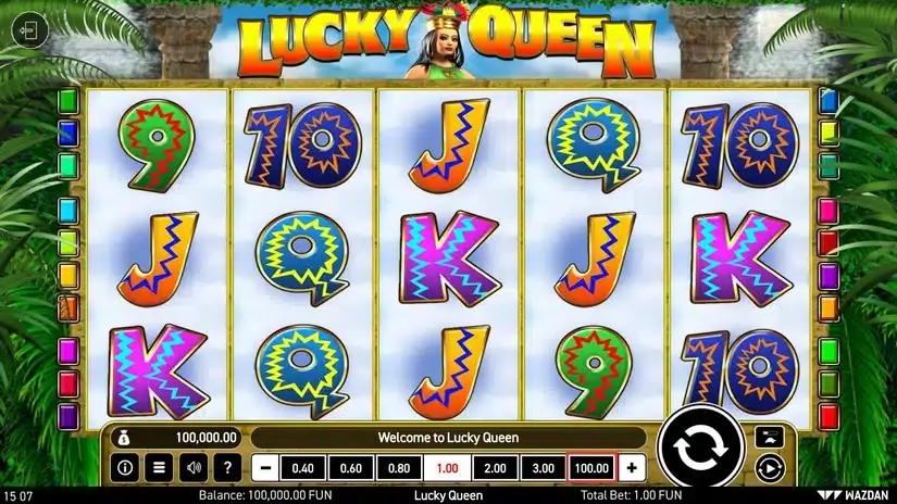 Lucky Queen slot screenshot 1