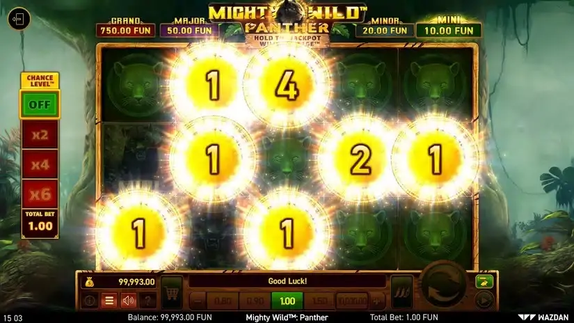 Mighty Wild™: Panther slot screenshot 3