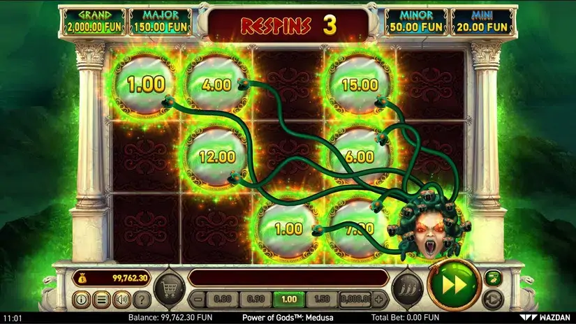 Power of Gods™: Medusa slot screenshot 6