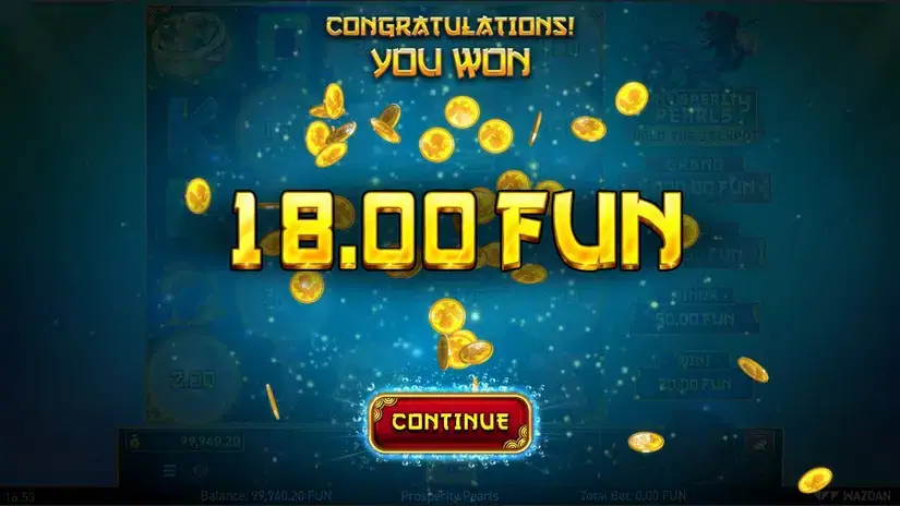 Prosperity Pearls slot screenshot 3