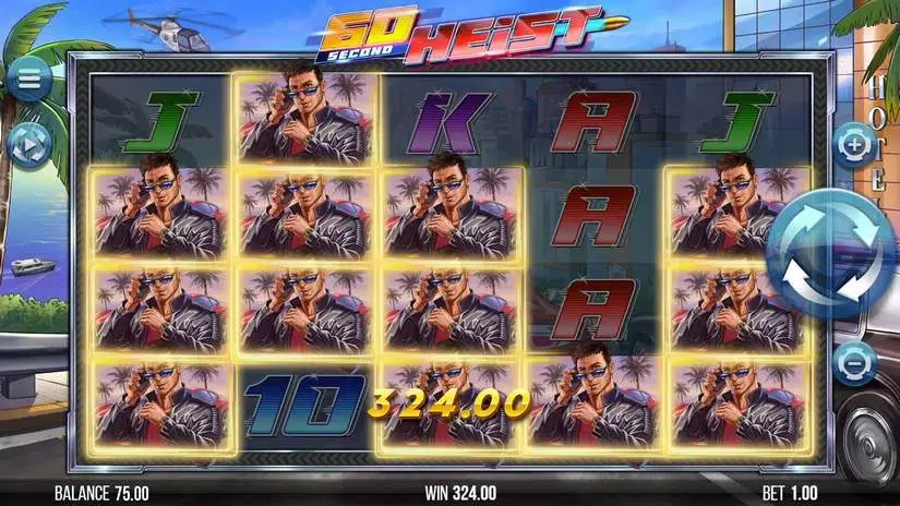 60 Second Heist slot screenshot 7