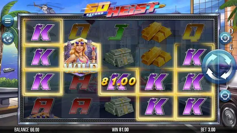 60 Second Heist slot screenshot 6