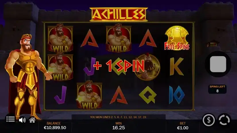 Achilles slot screenshot 6