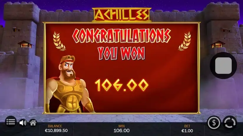 Achilles slot screenshot 7