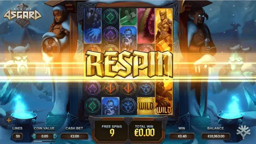 Age of Asgard slot screenshot 4