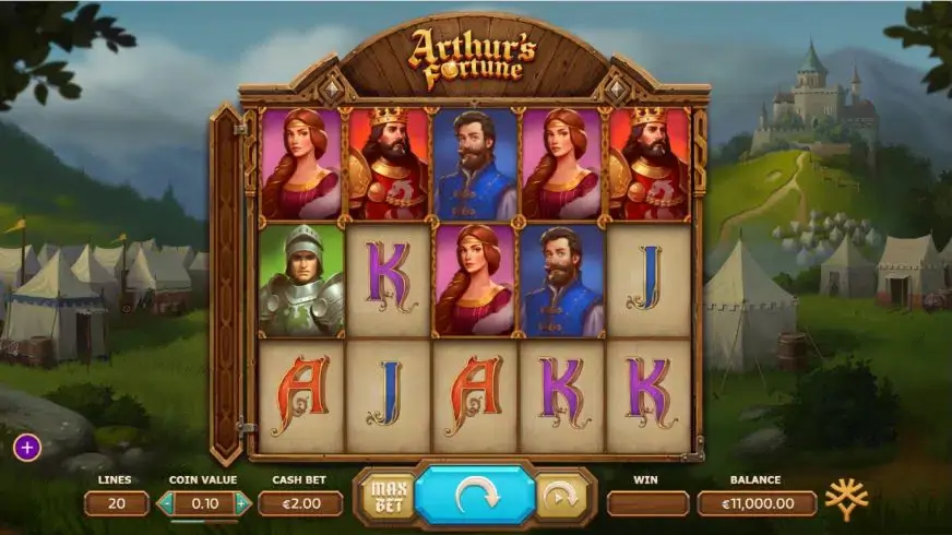 Arthur’s Fortune slot screenshot 