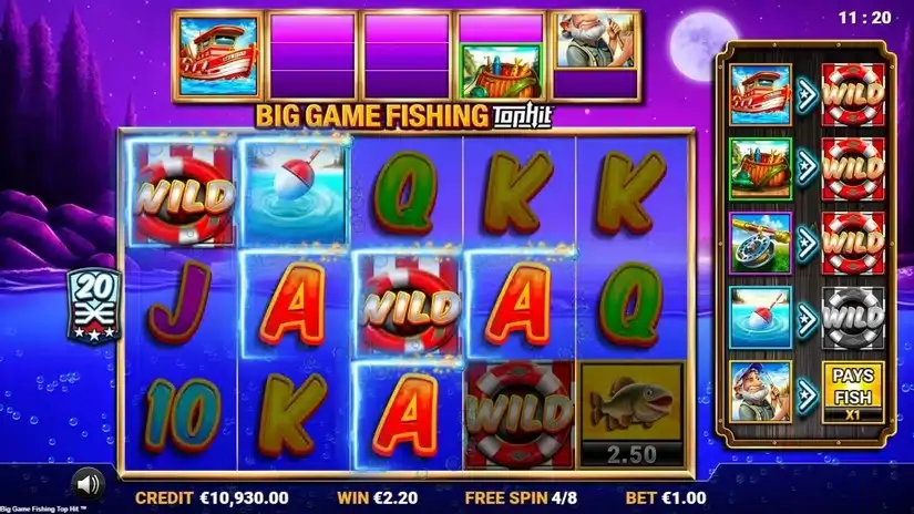 Big Game Fishing TopHit slot screenshot 