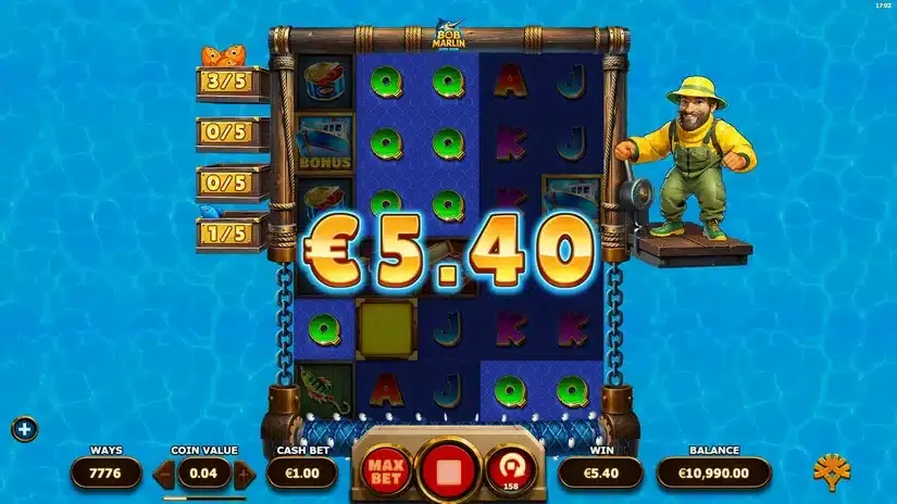 Bob Marlin Goes Deep slot screenshot 3