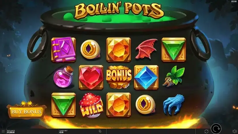 Boilin’ Pots slot screenshot 