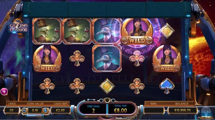 Cazino Cosmos slot screenshot 6