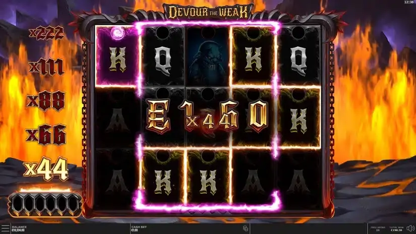 Devour The Weak slot screenshot 4
