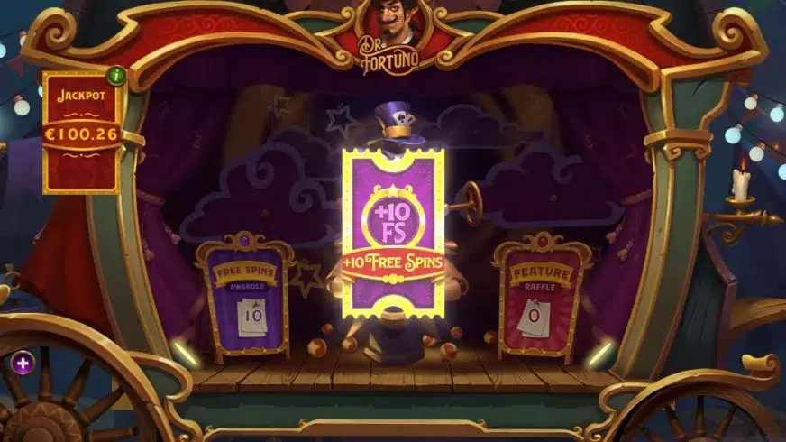 Dr Fortuno slot screenshot 2