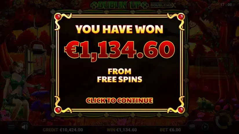 Dublin Up Doublemax slot screenshot 