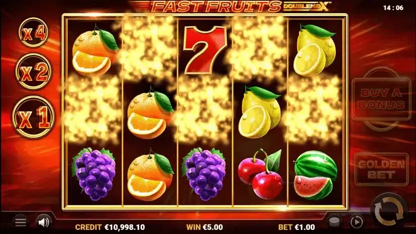 Fast Fruits Doublemax slot screenshot 1