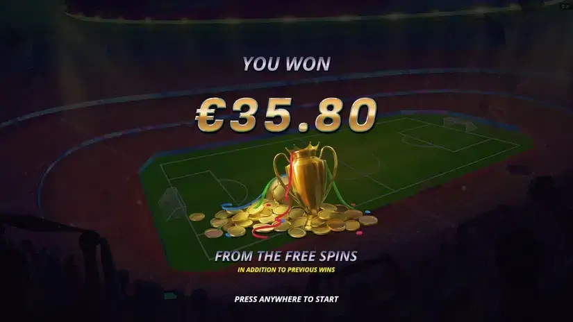 Firekick! Multimax slot screenshot