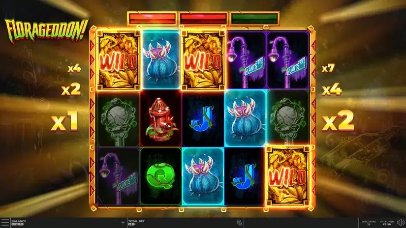 Florageddon! slot screenshot 5