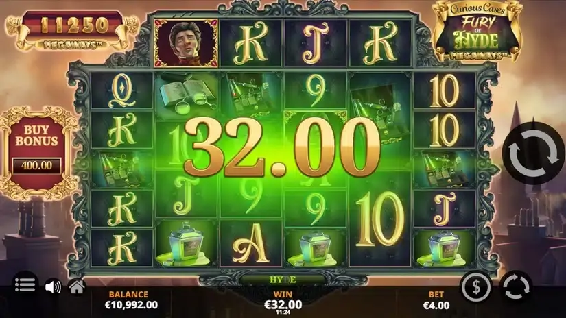 Fury of Hyde Megaways slot screenshot 3