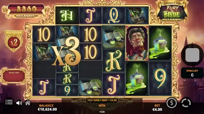 Fury of Hyde Megaways slot screenshot 6