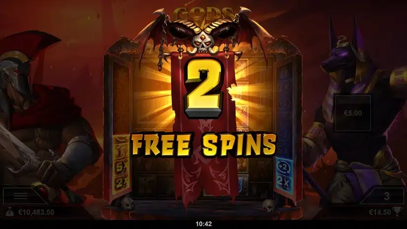 Gods vs Gigablox slot screenshot 9