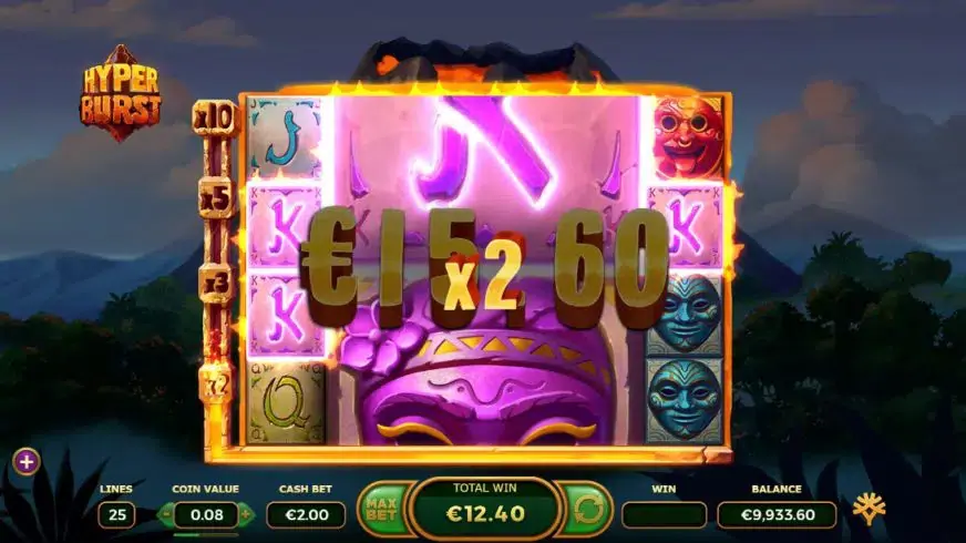 Hyperburst slot screenshot 3